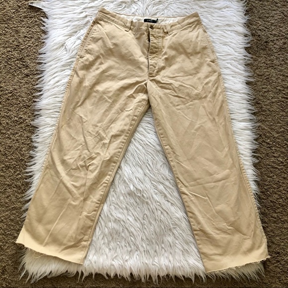 J.Crew khaki button up pants, size 35x27 - Picture 1 of 8